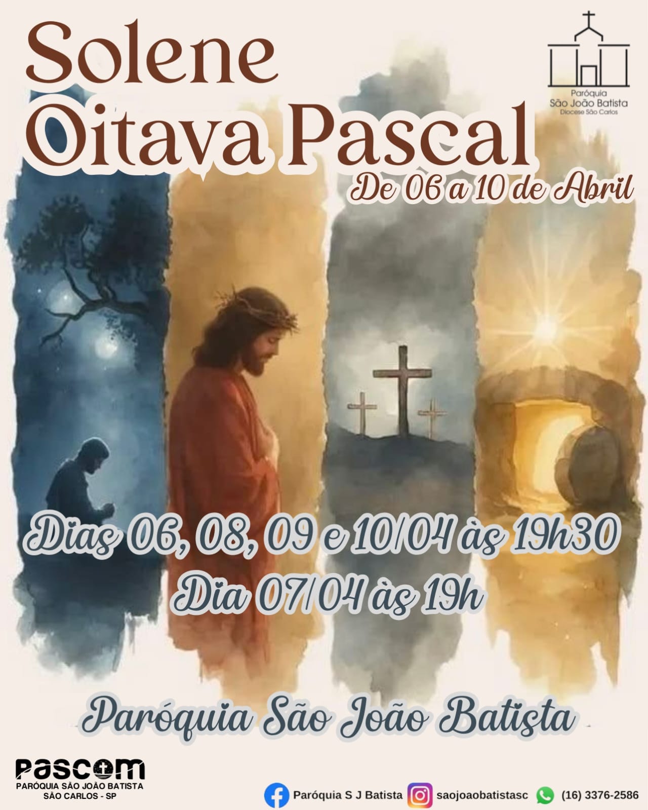 Programação Semana Santa